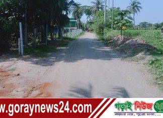 ঈশ্বরদীতে রাস্তার কাজে অনিয়মের অভিযোগ!