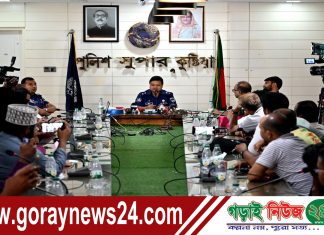 কুষ্টিয়ায় সাংবাদিকদের সঙ্গে মতবিনিময় করেছেন নবাগত পুলিশ সুপার আবদুর রকিব