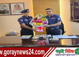 হাইওয়ে পুলিশে যোগদান করলেন কুষ্টিয়ার সাবেক এসপি খাইরুল আলম