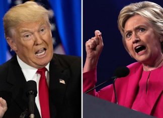 হিলারি-ট্রাম্পের জমজমাট বিতর্কের অপেক্ষায় মার্কিনিরা